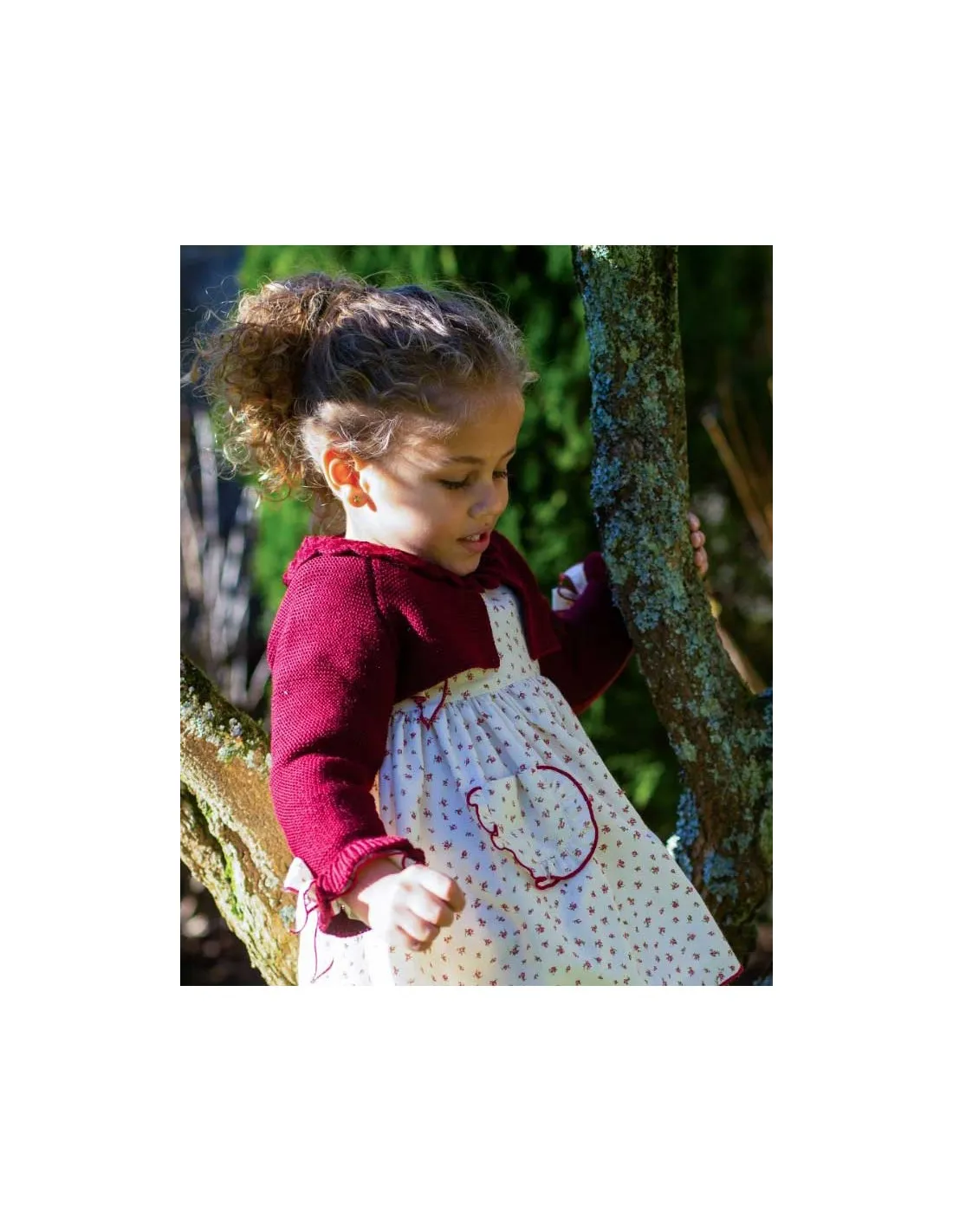 Jesusito Flores Braga Tela Colección Rubí La Martinica Moda Infantil