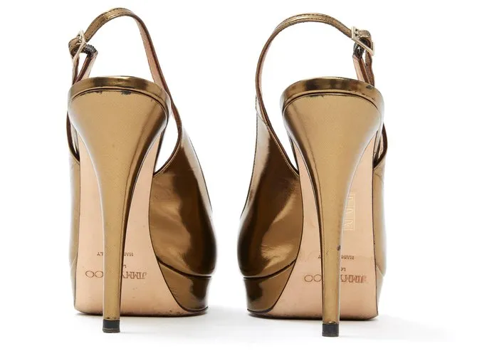 Jimmy Choo NOVA 100 ORO UE38 Dorado 
