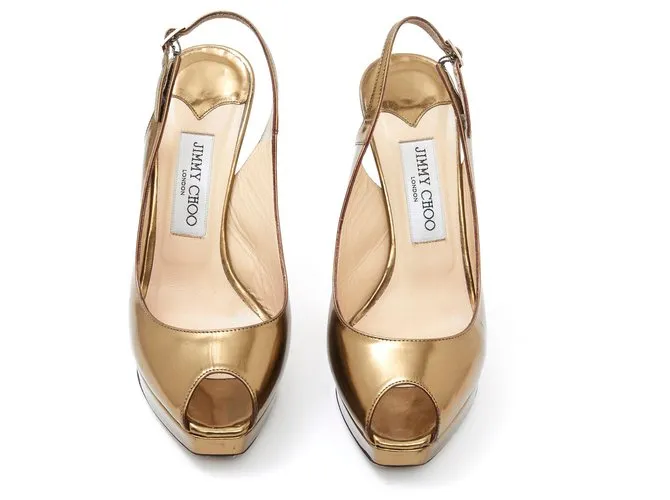Jimmy Choo NOVA 100 ORO UE38 Dorado 
