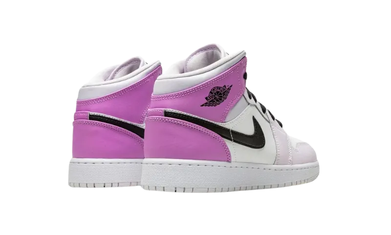 JORDAN 1 MID  BARELY GRAPE (GS)