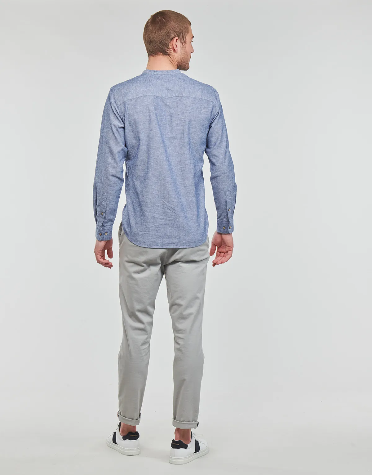JPRBLASUMMER HALF PLACKET SHIRT L/S