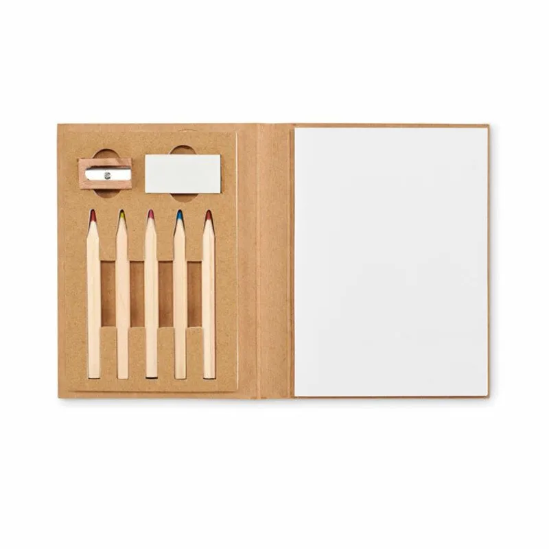 Juego de dibujo personalizable para niños Kisan
