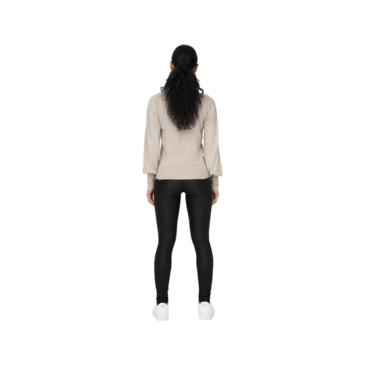 JULIA LIFE L/S KNIT  PUMICE STONE