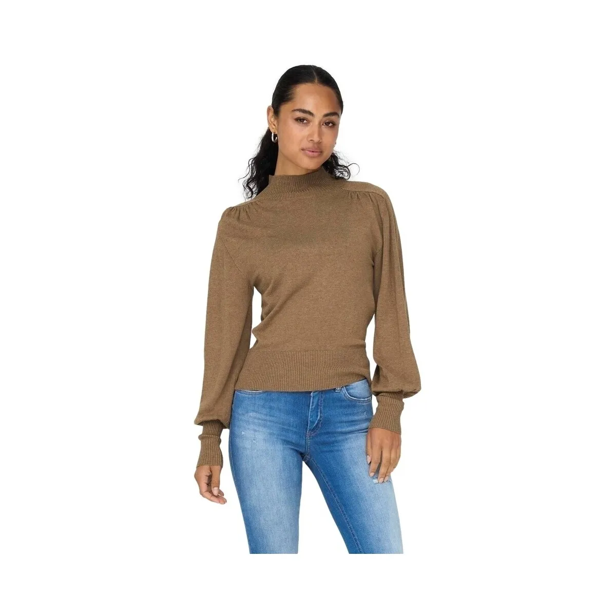 JULIA LIFE L/S KNIT  TOASTED COCONUT
