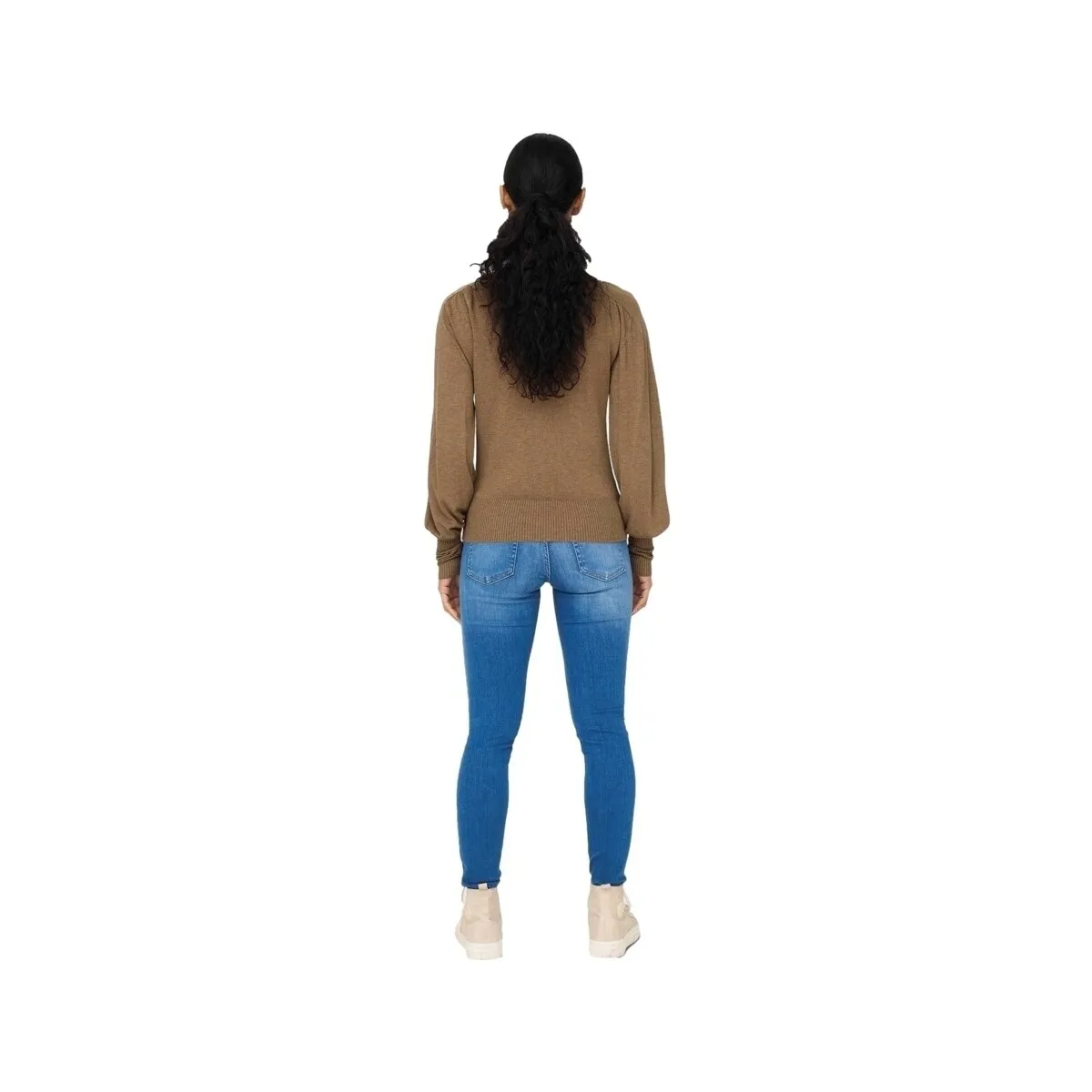JULIA LIFE L/S KNIT  TOASTED COCONUT