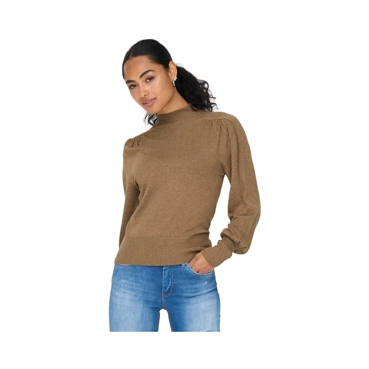 JULIA LIFE L/S KNIT  TOASTED COCONUT
