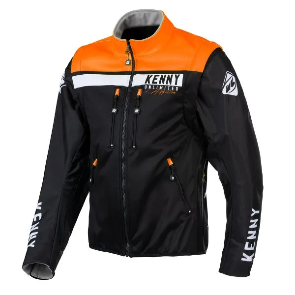 Kenny Softshell Enduro Black Orange 