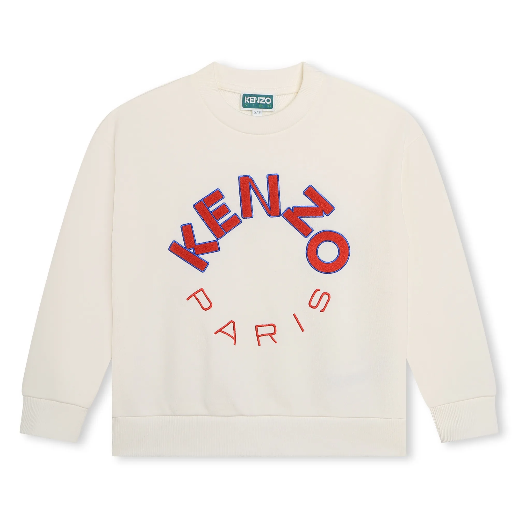 KENZO KIDS Sudadera de muletón de algodón