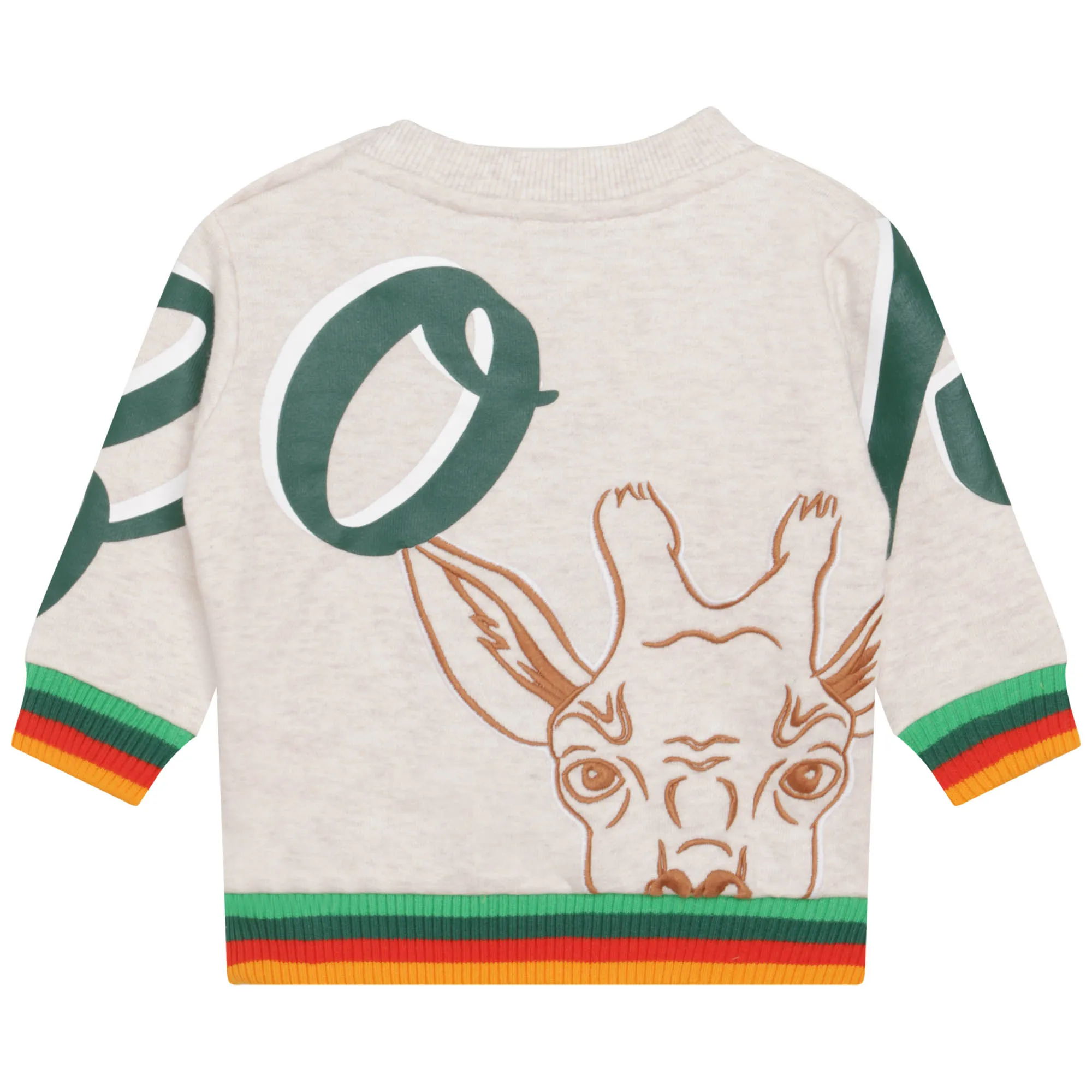 KENZO KIDS Suéter de algodón jaspeado
