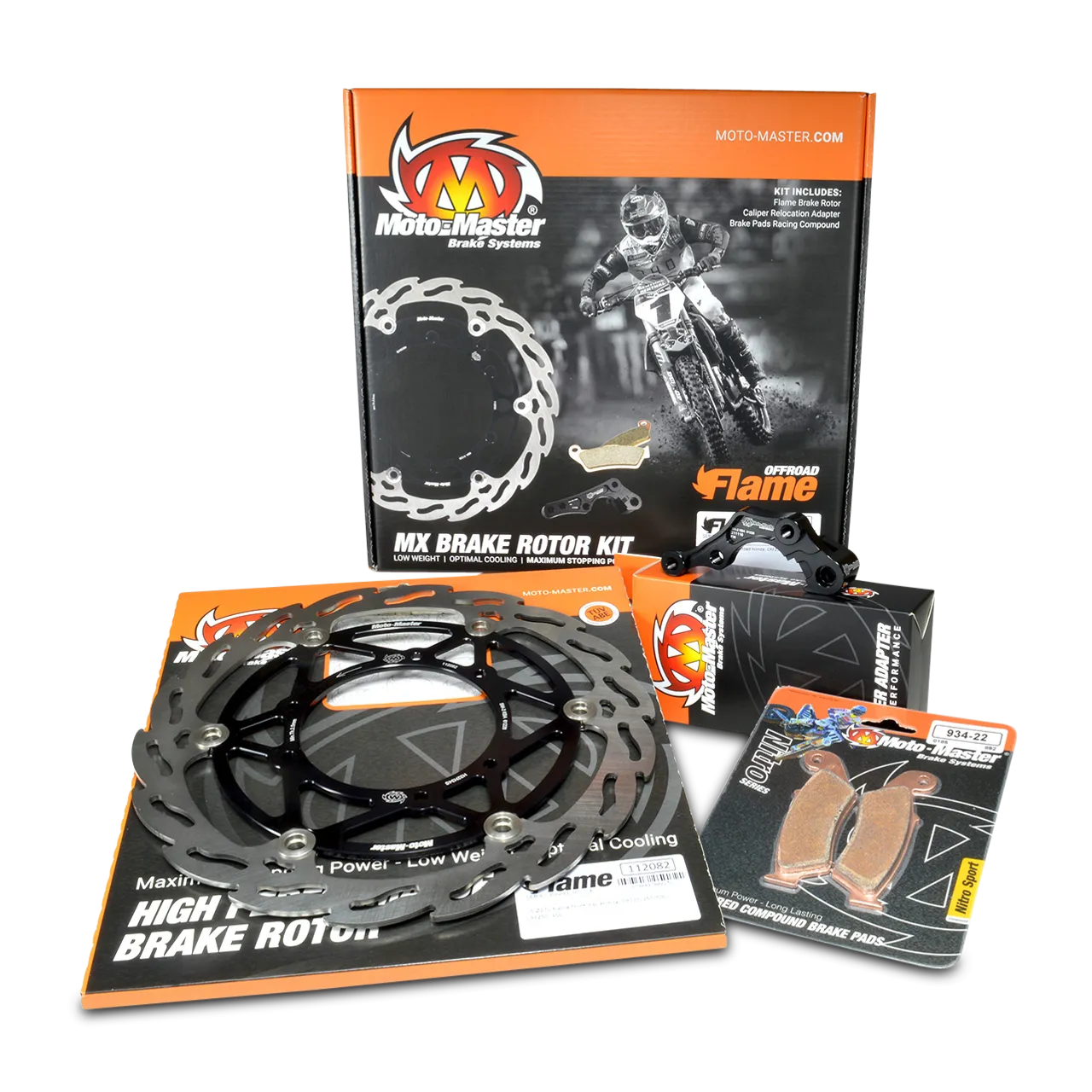 KIT DE DISCO DE FRENO MOTOMASTER OVERSIZE Ø270 OVERSIZE