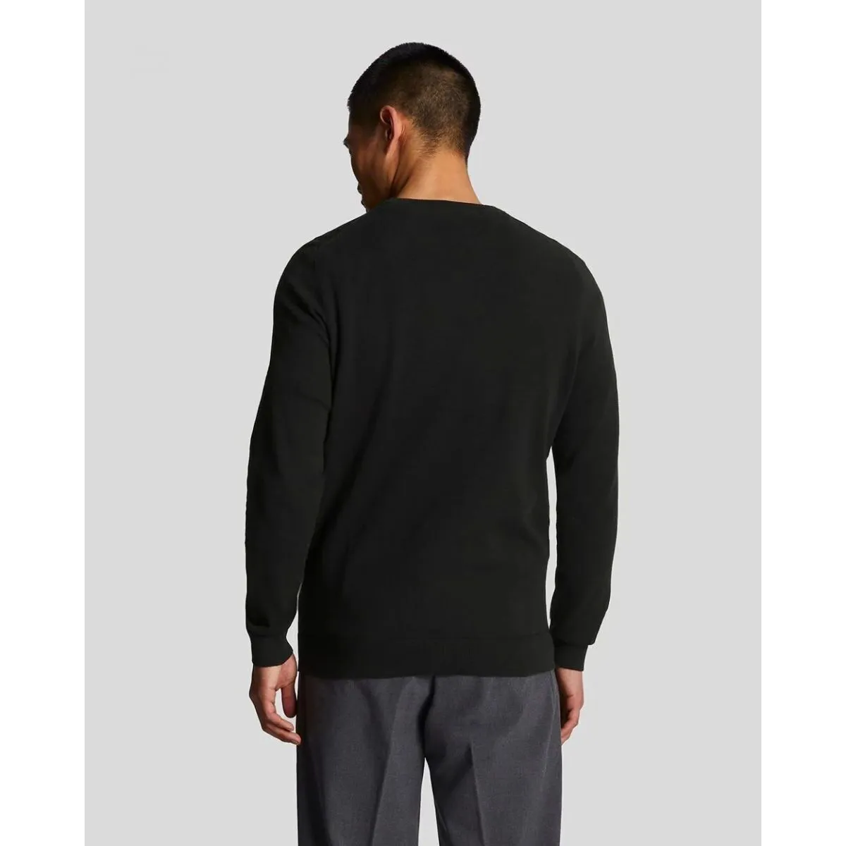 KN821TON CREW NECKZ865 JET BLACK