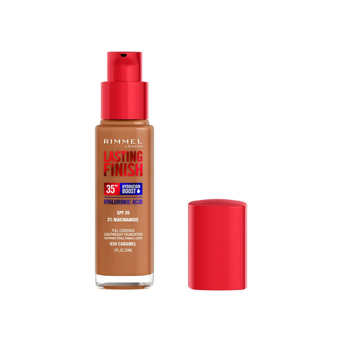 LASTING FINISH HYDRATION BOOST SPF20 450CARAMEL