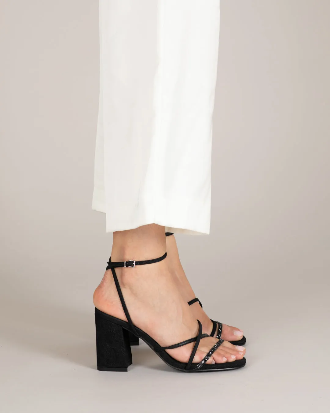 LAURETA BLACK GLITTER