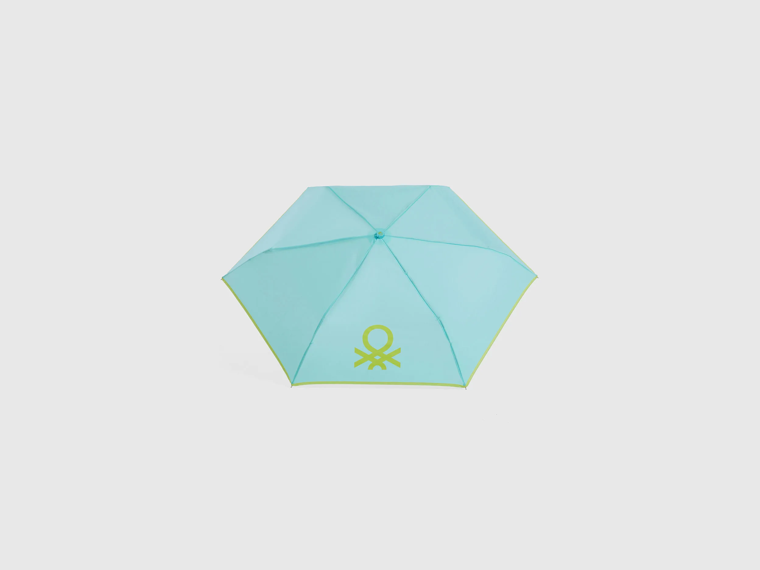 Light blue umbrella