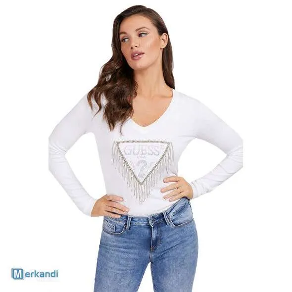 LOTE DE ROPA DE MUJER DE MARCA GUESS   SUéTER DE MUJER