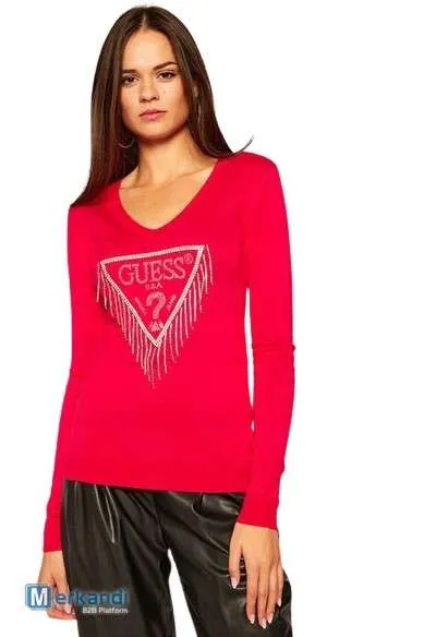 LOTE DE ROPA DE MUJER DE MARCA GUESS   SUéTER DE MUJER