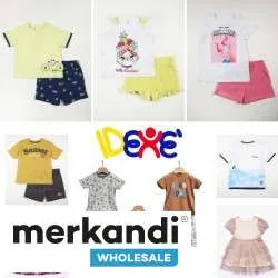 LOTE DE ROPA DE NIñOS VERANO  MARCA IDEXE POR MAYOR