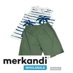 LOTE DE ROPA DE NIñOS VERANO  MARCA IDEXE POR MAYOR