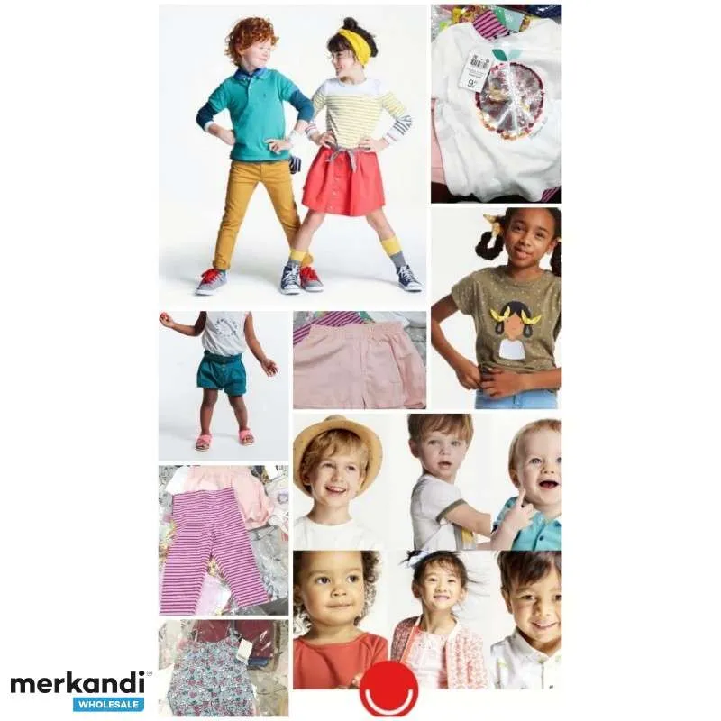 LOTES DE ROPA PARA NIñOS  EXCESO DE EXISTENCIAS DE EUROPA