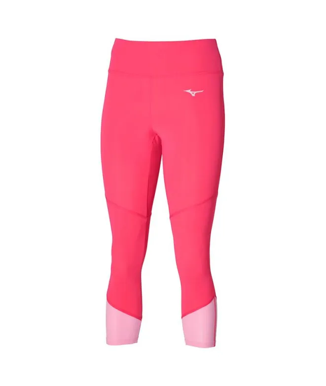 Mallas de Fitness Mizuno Core 3/4 Rosa mujer