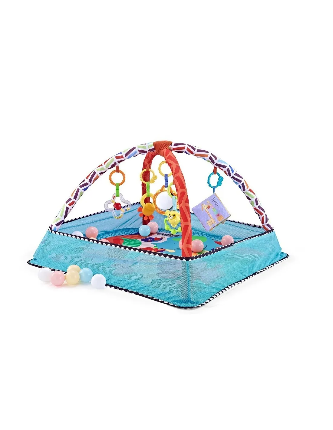 MANTA DE JUEGOS CON 18 BOLAS KIKKA BOO