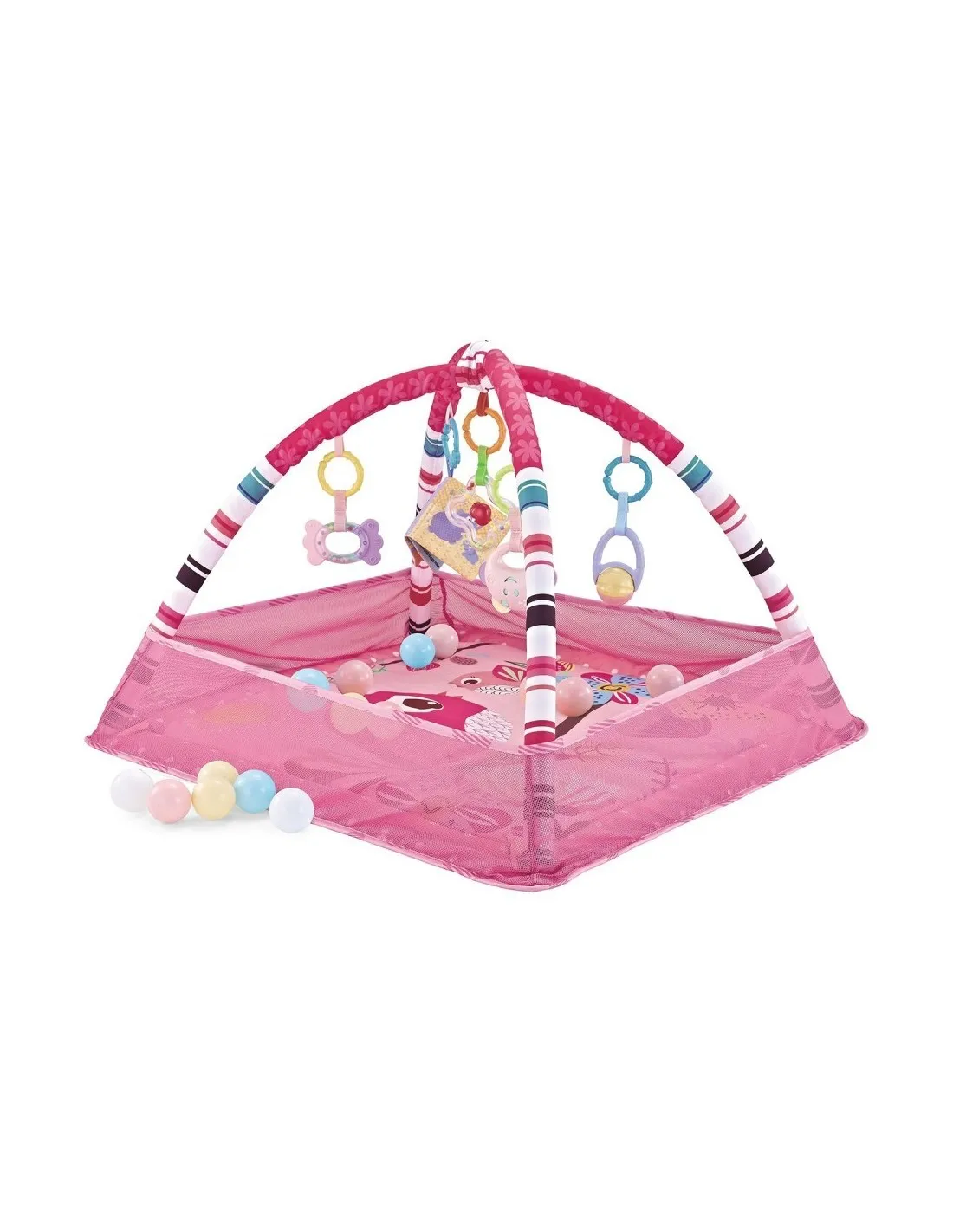 MANTA DE JUEGOS CON 18 BOLAS KIKKA BOO