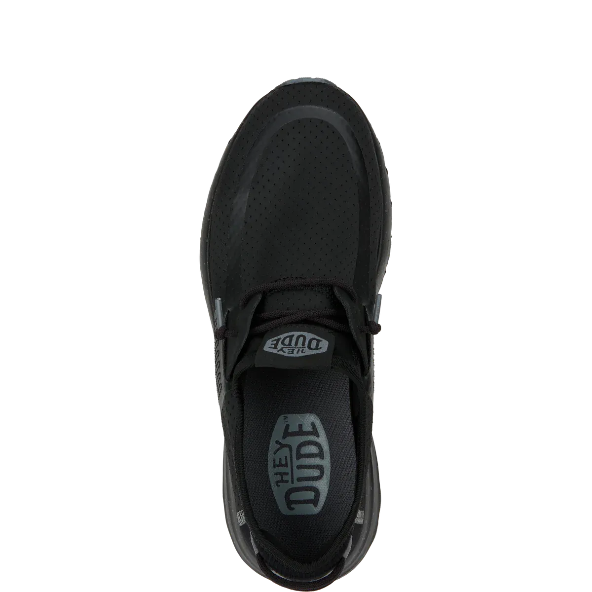 MEN'S HEY DUDE SIROCCO PERF MESH BLACK/BLACK