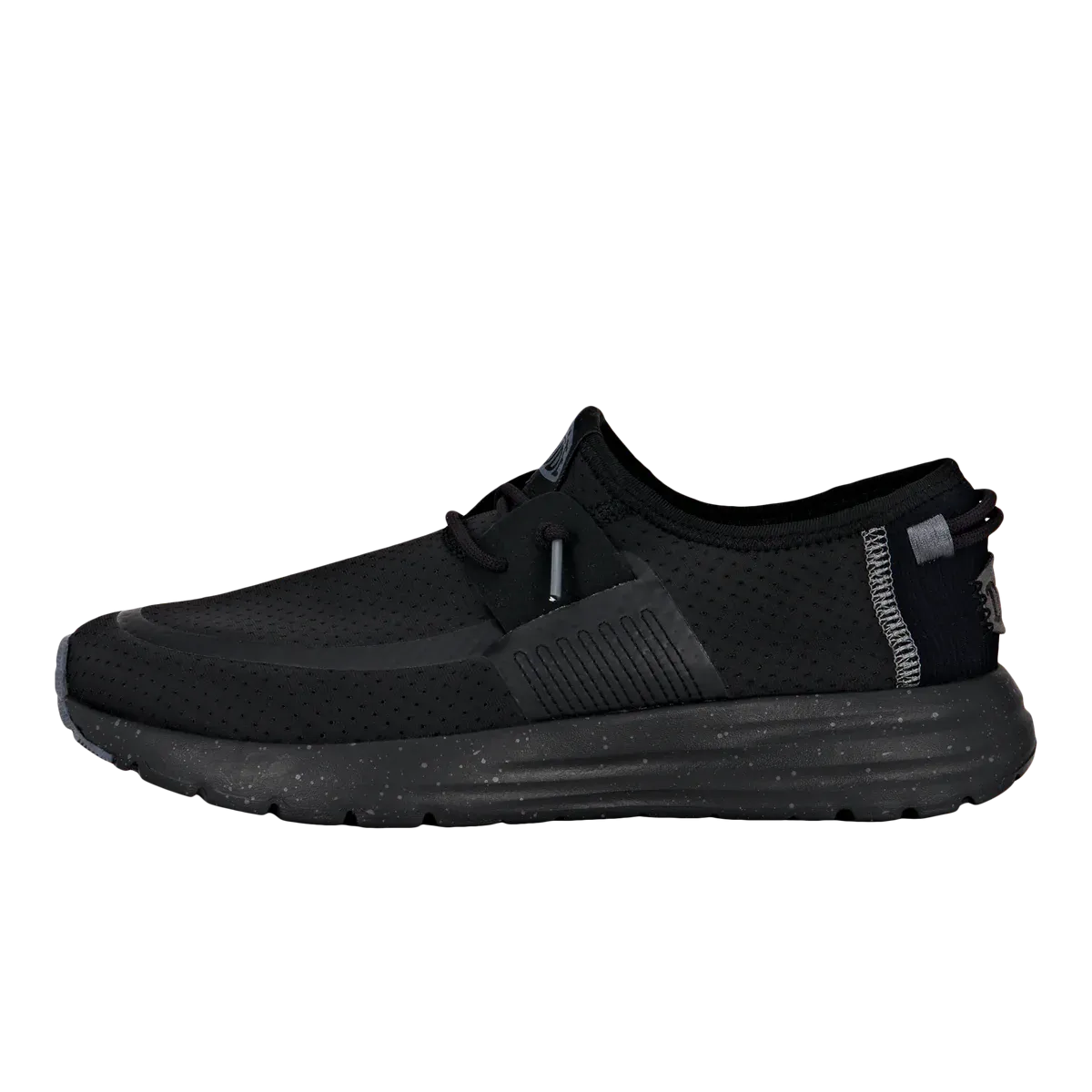 MEN'S HEY DUDE SIROCCO PERF MESH BLACK/BLACK