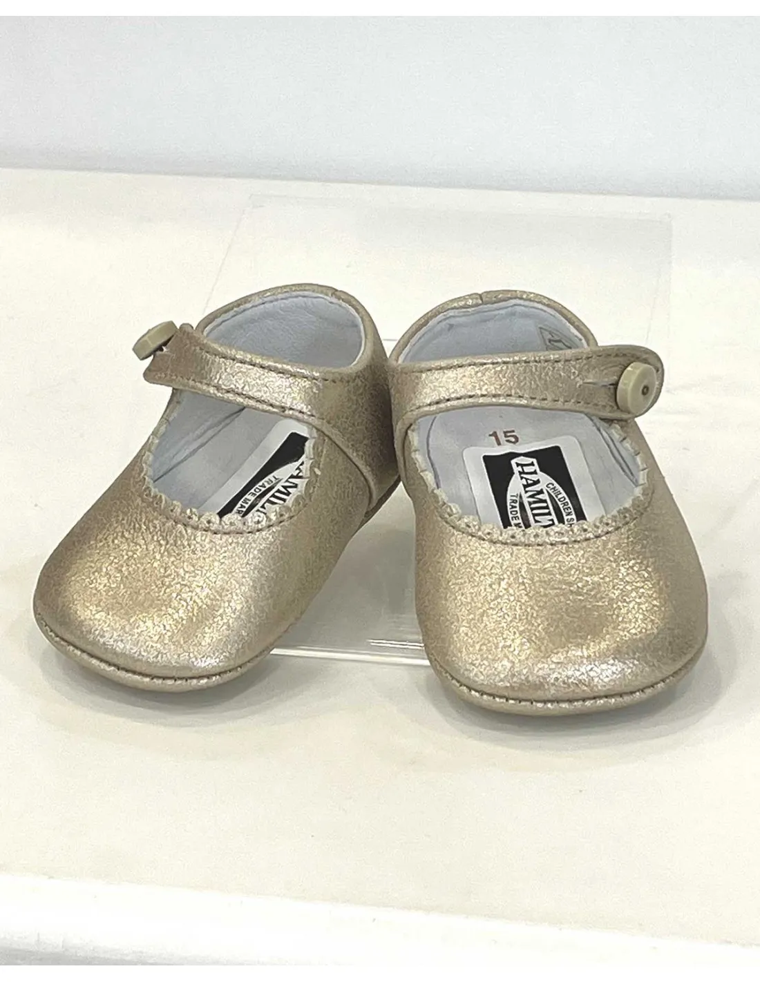 Merceditas Niña Bebé Ceremonia Piel Doradas Hamiltoms Gux´s