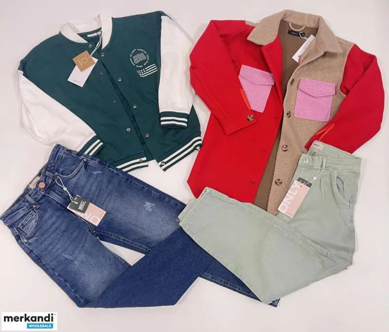 MEZCLA DE MARCA OTOÑO  INVIERNO. ROPA DE STOCK PARA NIÑOS.