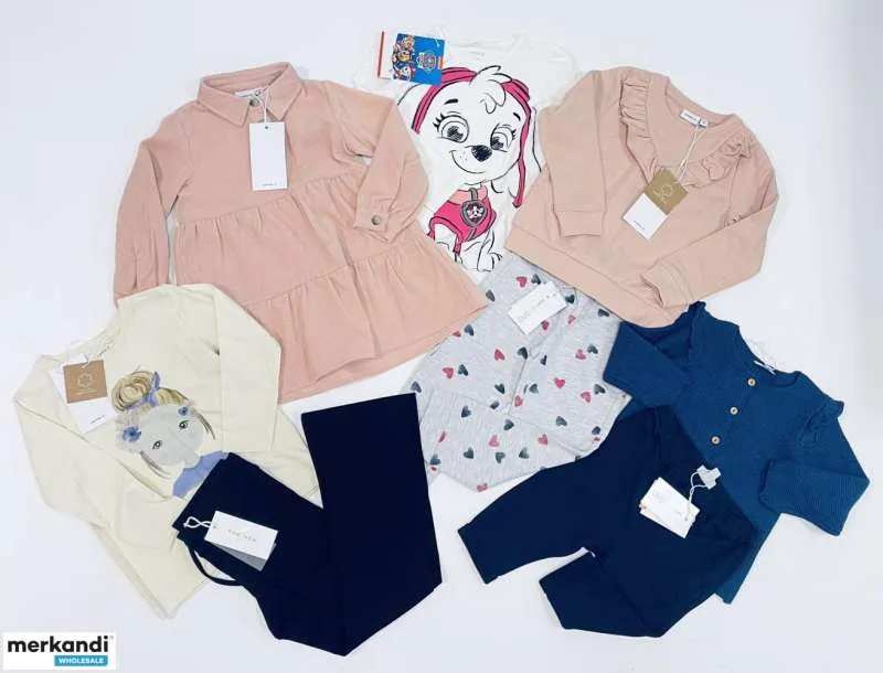 MEZCLA DE MARCA OTOÑO  INVIERNO. ROPA DE STOCK PARA NIÑOS.