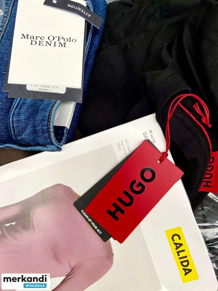 Mezcla de ropa en liquidación de Amazon para mujeres, hombres y niños