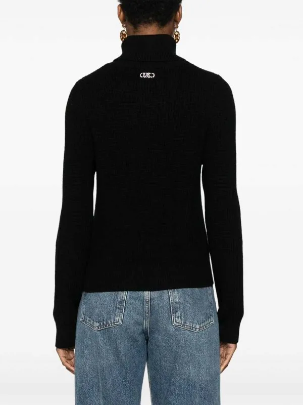 MICHAEL KORS SUéTER CUELLO REDONDO  NEGRO