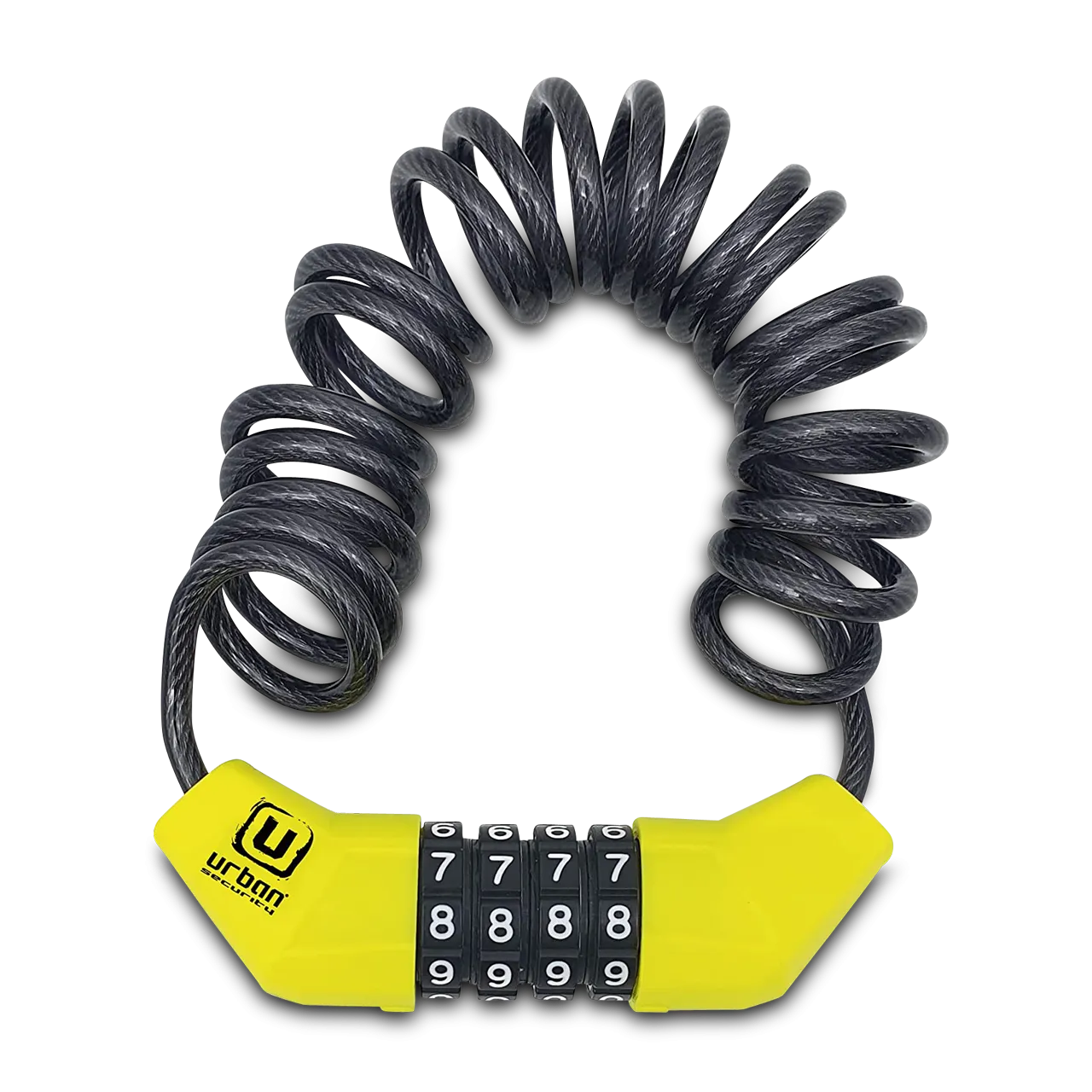 Mini Candado de Combinación para Casco URBAN 4 x 1500 mm