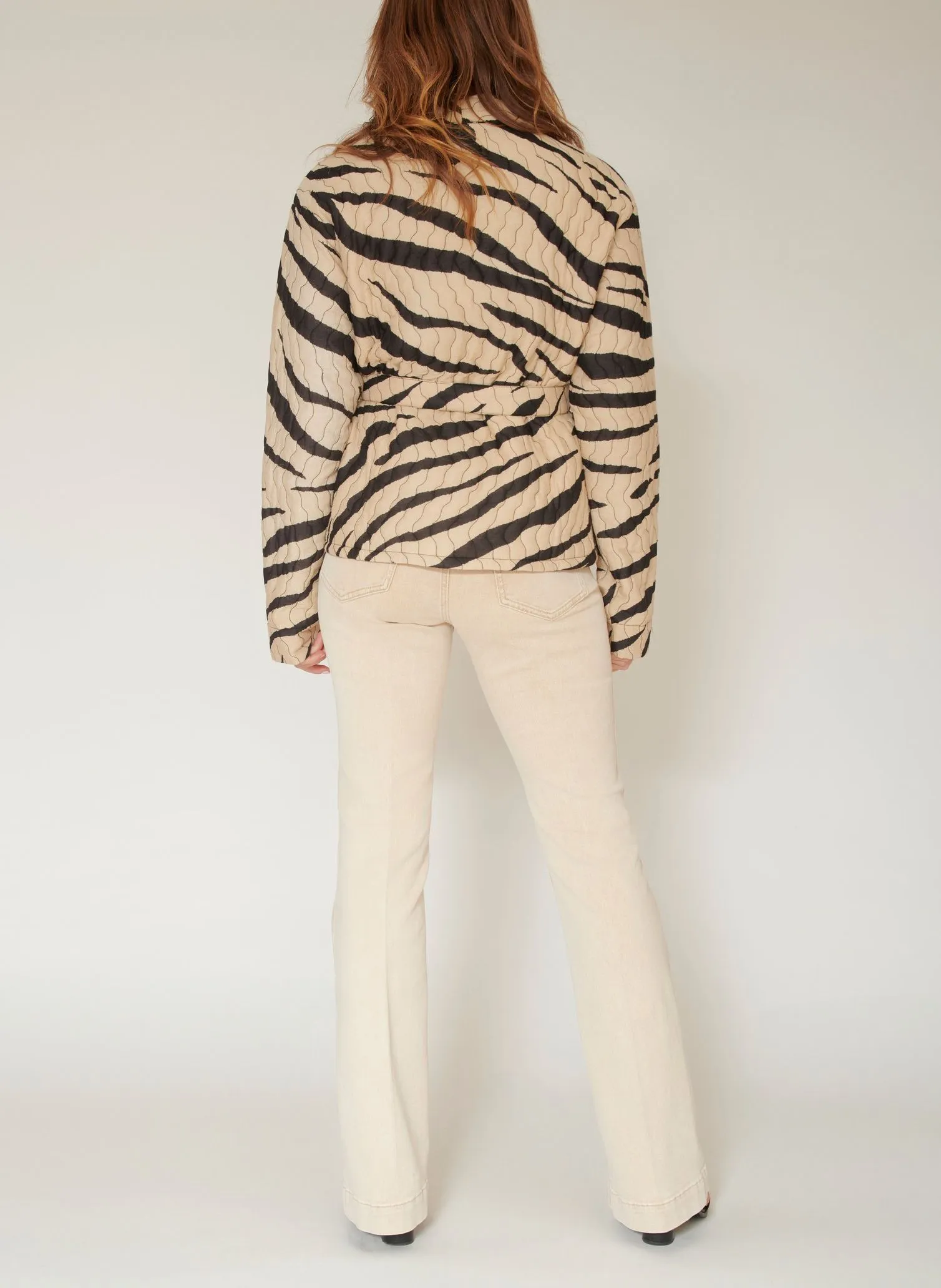 MKT VERACRUZ  CHAQUETA KIMONO ACOLCHADA DE ALGODóN EN GRIS