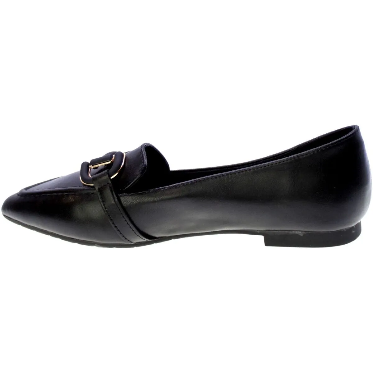MOCASSINO DONNA NERO A0324ANE