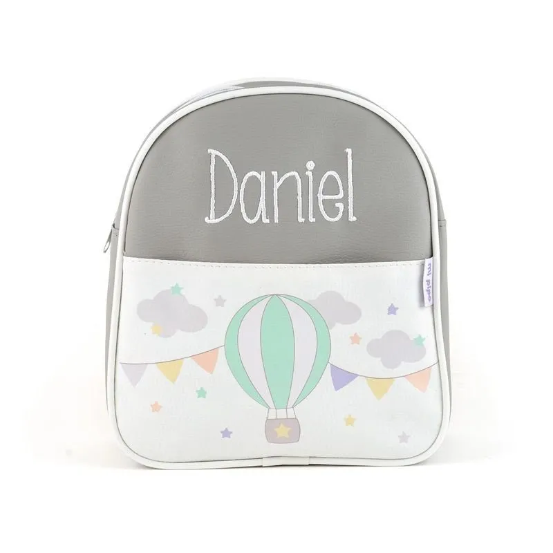 Mochila guardería personalizada Globo