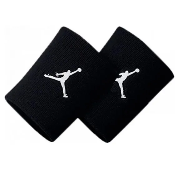 Muñequeras Jordan Jumpman Black