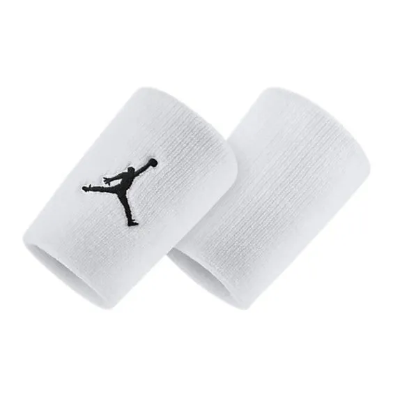 Muñequeras Jordan Jumpman White