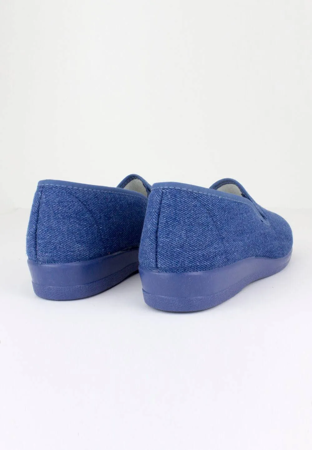 NATALIA  ZAPATILLAS DE MUJER ELáSTICOS TEJANO
