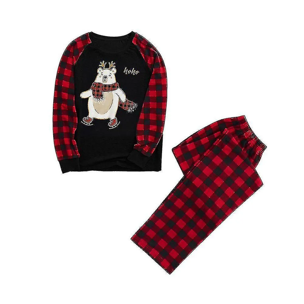 Navidad Familia a juego Niños adultos Pijamas juego de navidad Ropa de dormir Atuendo de ropa de dormir