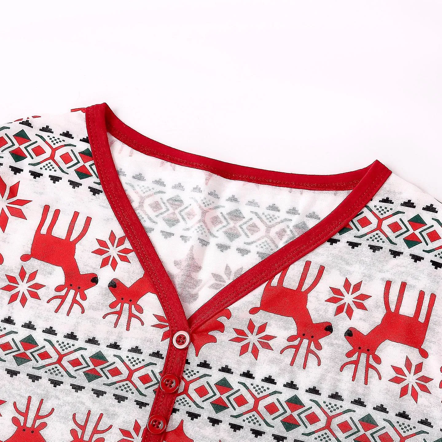 Navidad Familia a juego Pijama Ropa de dormir Pjs Set Festivo Adulto Niños Ropa de noche