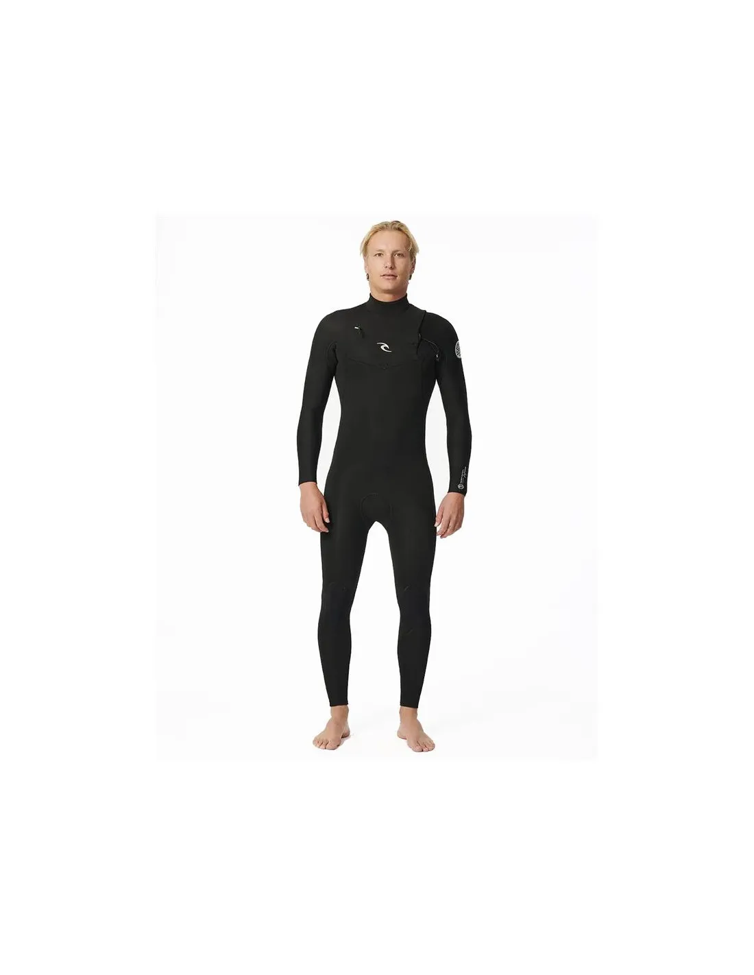 Neopreno de Surf Rip Curl Dawn Patrol Cremallera 3/2 Hombre Negro
