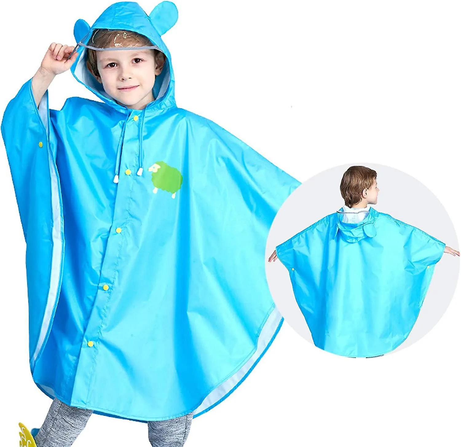 Niños pequeños Pantalones impermeables de lluvia Niños pequeños Niñas Barro Pantalones a prueba de suciedad Niños Ligero Delgado