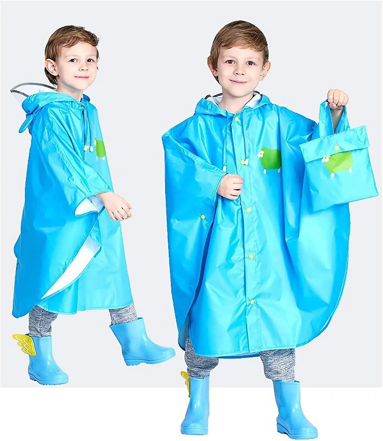 Niños pequeños Pantalones impermeables de lluvia Niños pequeños Niñas Barro Pantalones a prueba de suciedad Niños Ligero Delgado