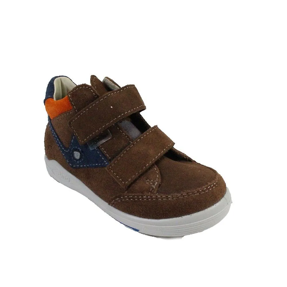 Niños Ricosta Kimo | Gamuza marrón | Botines para niños