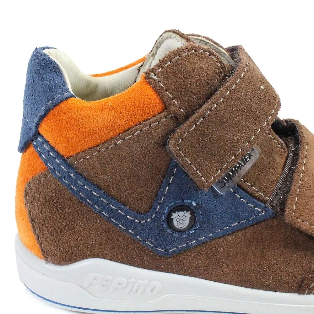 Niños Ricosta Kimo | Gamuza marrón | Botines para niños