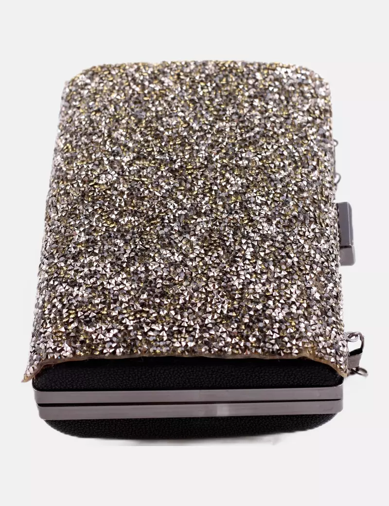 NoName Bolso negro glitter