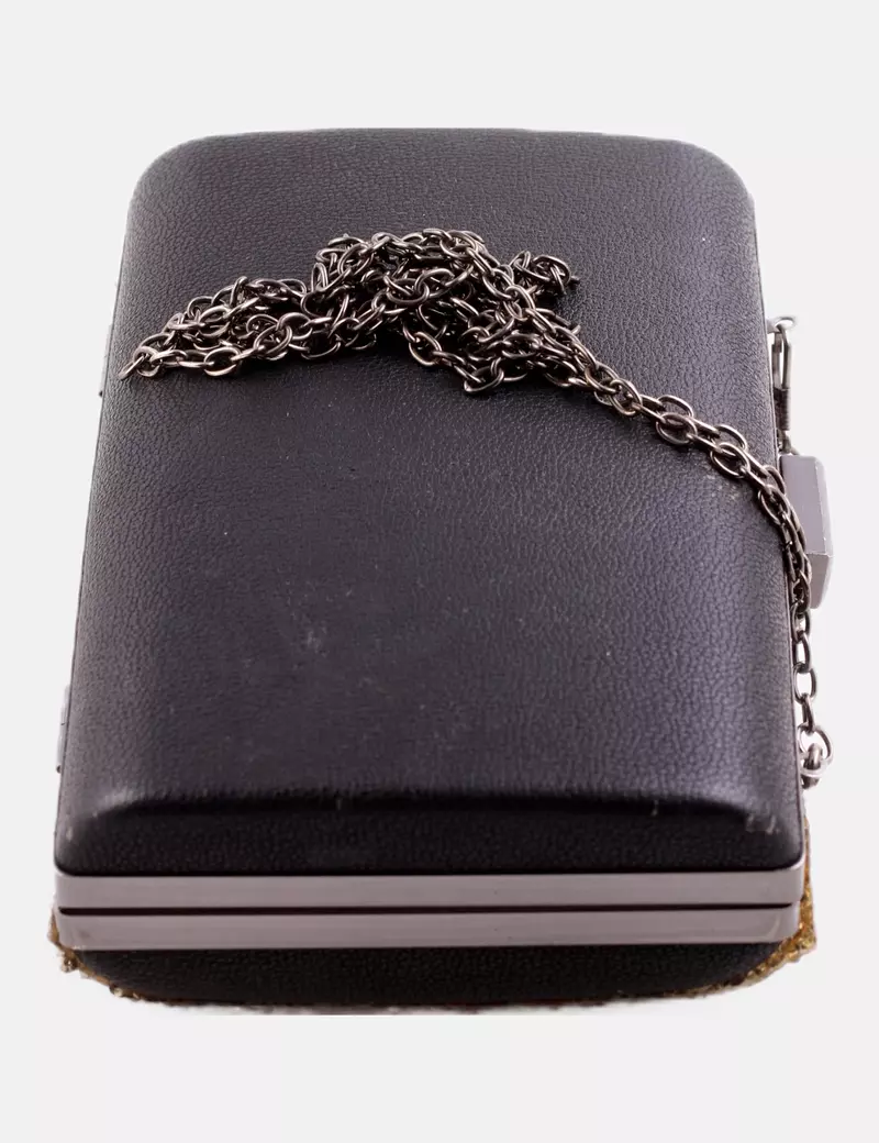 NoName Bolso negro glitter