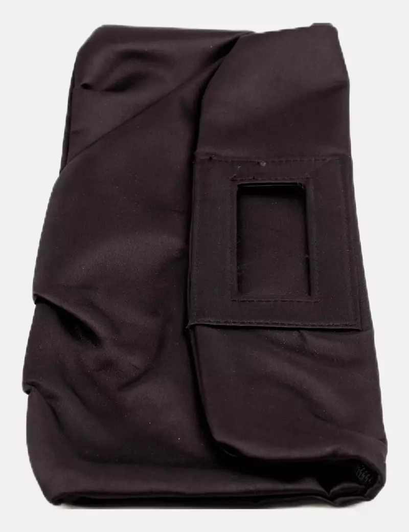 NoName Bolso negro satinado